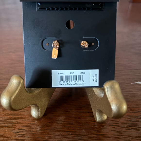 Coach Signature C Earrings NWT - Picture 2 of 3